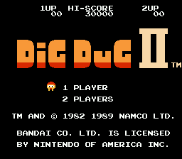 Dig Dug II (J) [T+Rus Cool-Spot (26.08.2010)]-video